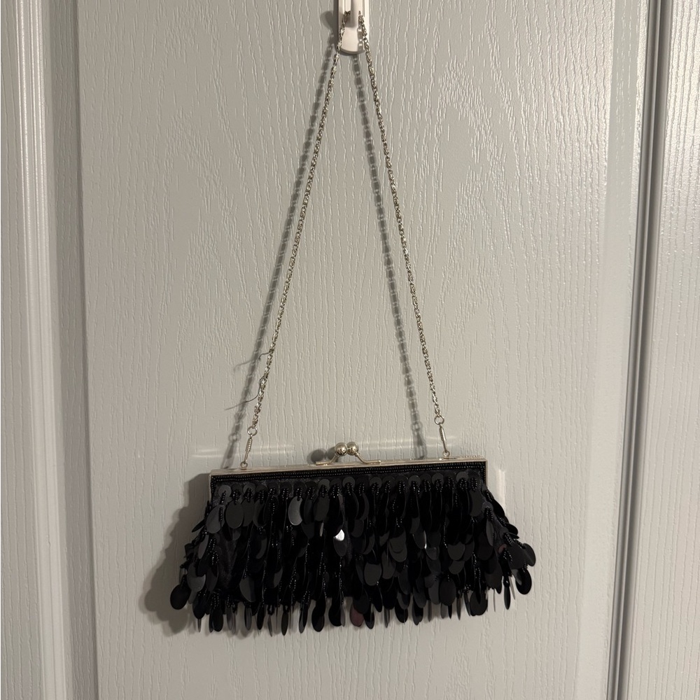 Elegant Black Evening Clutch
